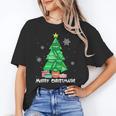 Math Teacher Polygon Christmas Tree Geometry Merry Christmas Women's T-Shirt, trending gift