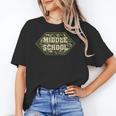 Middle School Camo Retro Back To School Teachers Women's T-Shirt, trending gift Middle School Camo Retro Back To School Teachers Women's T-Shirt, trending gift