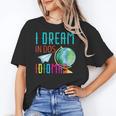 Multilingual Teacher In Dos Idiomas Linguist Language Women's T-Shirt, trending gift Multilingual Teacher In Dos Idiomas Linguist Language Women's T-Shirt, trending gift