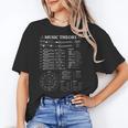Music Theory Music Teacher Musician Learning School Women's T-Shirt, trending gift