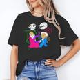 Nerdy Pythagoras Fighting Over C Squared Math Teacher Women's T-Shirt, trending gift Nerdy Pythagoras Fighting Over C Squared Math Teacher Women's T-Shirt, trending gift