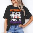 Nothing Scares Me I'm A Pre-K Teacher Halloween Ghosts Women's T-Shirt, trending gift