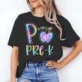 P Is For Pre-K Preschool Teacher Tie Dye Back To School Women's T-Shirt, trending gift