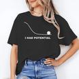 I Had Potential Physics Science Physics Teachers Students Women's T-Shirt, Science Teacher Gifts, trending gift