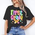 Preppy First Grade Back To School 1st Grade Teacher Girl Kid Women's T-Shirt, First Grade Teacher Gifts, trending gift