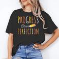 Progress Over Perfection Teacher Pencil Back-To-School Women's T-Shirt, trending gift