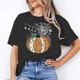 Pumpkin Music Teacher Halloween Fall Music Notes Autumn Women's T-Shirt, trending gift Pumpkin Music Teacher Halloween Fall Music Notes Autumn Women's T-Shirt, trending gift