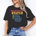 Relationship Status Single Married Hot Teacher Women's T-Shirt, trending gift Relationship Status Single Married Hot Teacher Women's T-Shirt, trending gift
