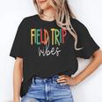 Retro Field Trip Vibes Vintage Field Trip Vibes Teacher Kids Women's T-Shirt, trending gift Retro Field Trip Vibes Vintage Field Trip Vibes Teacher Kids Women's T-Shirt, trending gift