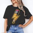 Retro Pencil Pencil Back To School Teacher Student Women's T-Shirt, trending gift Retro Pencil Pencil Back To School Teacher Student Women's T-Shirt, trending gift