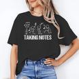 Retro Vintage Musical Taking Notes Teachers Music Love Women's T-Shirt, trending gift Retro Vintage Musical Taking Notes Teachers Music Love Women's T-Shirt, trending gift