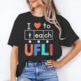 Science Of Reading I Love To Teach UFLI Teacher Literacy Women's T-Shirt, Science Teacher Gifts, trending gift Science Of Reading I Love To Teach UFLI Teacher Literacy Women's T-Shirt, Science Teacher Gifts, trending gift