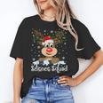 Science Teacher Squad Reindeer Christmas Teacher Xmas Lights For Men Women Women's T-Shirt, Science Teacher Gifts, trending gift Science Teacher Squad Reindeer Christmas Teacher Xmas Lights For Men Women Women's T-Shirt, Science Teacher Gifts, trending gift