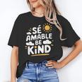SÉ AMABLE Be Kind Bilingual Teacher Maestra Spanish Teacher Women's T-Shirt, trending gift SÉ AMABLE Be Kind Bilingual Teacher Maestra Spanish Teacher Women's T-Shirt, trending gift