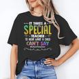 Special Teacher Daycare School Childcare Infant Teacher Women's T-Shirt, trending gift