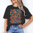 Sped Caffeinate Advocate Laminate Educate Teacher Men Women Kids Women's T-Shirt, trending gift Sped Caffeinate Advocate Laminate Educate Teacher Men Women Kids Women's T-Shirt, trending gift