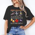 Spooky Syllables Halloween Teacher Student Education Women's T-Shirt, trending gift