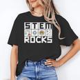 STEM Rocks Science Technology Engineering Math STEM Teacher Women's T-Shirt, Science Teacher Gifts, trending gift STEM Rocks Science Technology Engineering Math STEM Teacher Women's T-Shirt, Science Teacher Gifts, trending gift