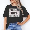 Stomp Out Bullying Back To School Education Teacher Women's T-Shirt, trending gift