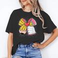 Student Teacher Coquette Bow Pencil Back To School First Day Women's T-Shirt, trending gift