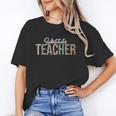 Substitute Teacher Supplies For Teachers Leopard For Men Women Women's T-Shirt, trending gift Substitute Teacher Supplies For Teachers Leopard For Men Women Women's T-Shirt, trending gift