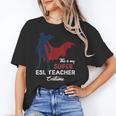 This Is My Super ESL Teacher Costume Lazy Halloween Women's T-Shirt, Esl Teacher Gifts, Super Teacher Gifts, trending gift
