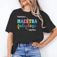 Sustantivo Maestra Fabulosa Adjetivo Spanish Teacher Women's T-Shirt, trending gift Sustantivo Maestra Fabulosa Adjetivo Spanish Teacher Women's T-Shirt, trending gift