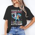 T Rex Dinosaur Unicorn Teachers Are Like Unicornasaurus Rex Women's T-Shirt, trending gift T Rex Dinosaur Unicorn Teachers Are Like Unicornasaurus Rex Women's T-Shirt, trending gift