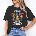 I Teach 2nd Grade Superheroes Back To School Teacher Men Women Girls Kids Women's T-Shirt, 2nd Grade Teacher Gifts, trending gift I Teach 2nd Grade Superheroes Back To School Teacher Men Women Girls Kids Women's T-Shirt, 2nd Grade Teacher Gifts, trending gift