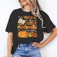 I Teach The Coolest Pumpkins In The Patch Teacher Halloween Women's T-Shirt, trending gift I Teach The Coolest Pumpkins In The Patch Teacher Halloween Women's T-Shirt, trending gift
