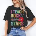 I Teach Rockstars Band Vibes Teacher Rocks My Music Teaching Women's T-Shirt, trending gift