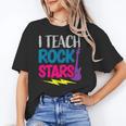 I Teach Rockstars Tee Orchestra Music Teacher Back To School Women's T-Shirt, trending gift I Teach Rockstars Tee Orchestra Music Teacher Back To School Women's T-Shirt, trending gift