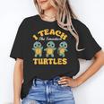 I Teach The Smartest Turtles Thanksgiving Proud Teacher Job Women's T-Shirt, trending gift I Teach The Smartest Turtles Thanksgiving Proud Teacher Job Women's T-Shirt, trending gift