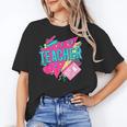 Teacher 90s Retro Colorful Teacher Of The 90s Back To School Women's T-Shirt, 90s Teacher Gifts, trending gift Teacher 90s Retro Colorful Teacher Of The 90s Back To School Women's T-Shirt, 90s Teacher Gifts, trending gift