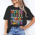 Teacher We Are Like a Box Of Crayons For Men Women Kids Women's T-Shirt, trending gift Teacher We Are Like a Box Of Crayons For Men Women Kids Women's T-Shirt, trending gift