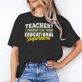 Teacher Educational Superhero School Teachers Women's T-Shirt, trending gift Teacher Educational Superhero School Teachers Women's T-Shirt, trending gift