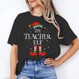 The Teacher Elf Christmas Family Matching Group Xmas Women's T-Shirt, trending gift The Teacher Elf Christmas Family Matching Group Xmas Women's T-Shirt, trending gift