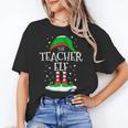 The Teacher Elf Christmas Family Matching Xmas Group For Men Women Women's T-Shirt, trending gift The Teacher Elf Christmas Family Matching Xmas Group For Men Women Women's T-Shirt, trending gift