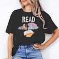 Teacher Library Read Book Club Piggie Elephant Pigeons Men Women Kids Women's T-Shirt, trending gift