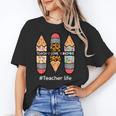 Teacher Life Teach Love Inspire Pencils Inspirational Women Women's T-Shirt, trending gift Teacher Life Teach Love Inspire Pencils Inspirational Women Women's T-Shirt, trending gift