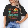 Teacher Not All Superheroes Wear Capes Teacher Squad Women's T-Shirt, trending gift Teacher Not All Superheroes Wear Capes Teacher Squad Women's T-Shirt, trending gift