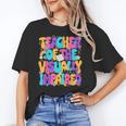 Teacher Of The Visually Impaired Blindness Awareness Women's T-Shirt, trending gift Teacher Of The Visually Impaired Blindness Awareness Women's T-Shirt, trending gift