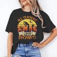All Teachers Love Brains Shirt Halloween Teachers Women's T-Shirt, trending gift All Teachers Love Brains Shirt Halloween Teachers Women's T-Shirt, trending gift