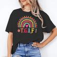 TGIF Teacher Appreciation Alphabet Thank God It's Friday For Men Women Girls Kids Women's T-Shirt, trending gift