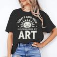 Today’s Good Mood Is Sponsored By Art Teacher Sun Tee Women's T-Shirt, trending gift Today’s Good Mood Is Sponsored By Art Teacher Sun Tee Women's T-Shirt, trending gift