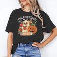 Trick Or Teach Retro Halloween Teacher Women Men Costume Women's T-Shirt, trending gift Trick Or Teach Retro Halloween Teacher Women Men Costume Women's T-Shirt, trending gift