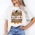 Autumn Fall SPED ED Teacher Thankful Grateful Pumpkin Retro Women's T-Shirt, trending gift Autumn Fall SPED ED Teacher Thankful Grateful Pumpkin Retro Women's T-Shirt, trending gift