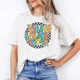 Back To School Groovy Teacher 1st First Grade Crew Squad Women's T-Shirt, Groovy Teacher Gifts, First Grade Teacher Gifts, trending gift Back To School Groovy Teacher 1st First Grade Crew Squad Women's T-Shirt, Groovy Teacher Gifts, First Grade Teacher Gifts, trending gift