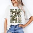 Camo Team 2nd Grade Squad Back To School Teacher Kids Boys Women's T-Shirt, 2nd Grade Teacher Gifts, trending gift