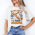 You Can't Scare Me I Teach Science Retro Teacher Halloween Women's T-Shirt, Science Teacher Gifts, trending gift You Can't Scare Me I Teach Science Retro Teacher Halloween Women's T-Shirt, Science Teacher Gifts, trending gift